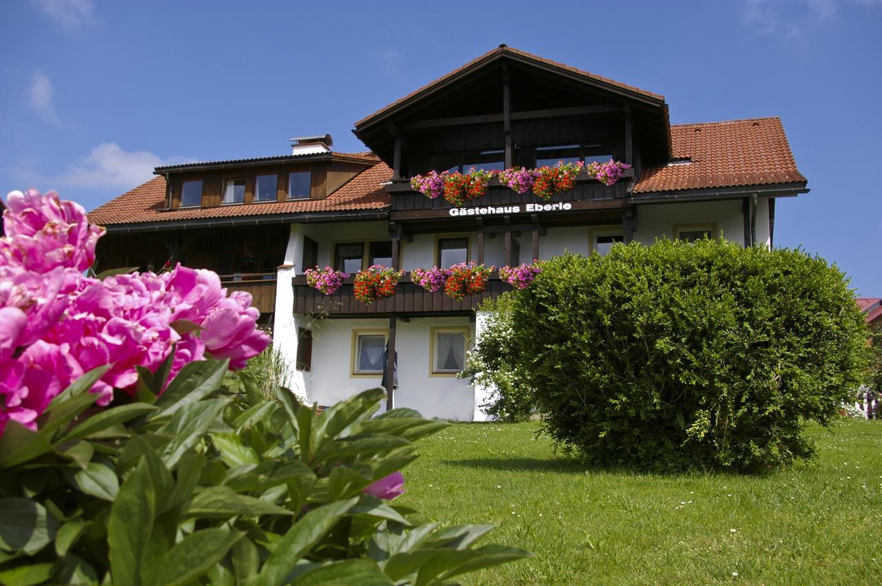 Gaestehaus Eberle Oberstaufen Exterior foto
